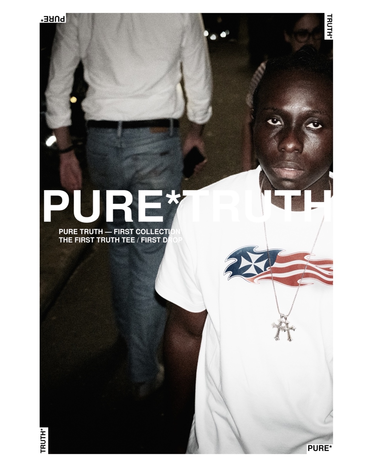 “THE FIRST TRUTH” TEE 着用写真 4